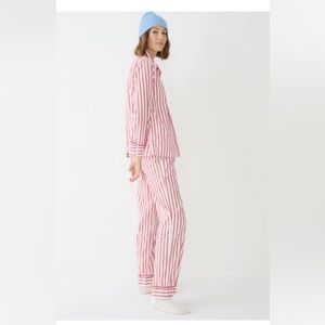 J crew stripped pajamas size L
